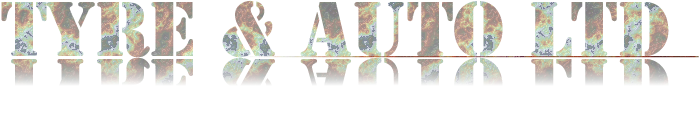 Tyre and Auto text banner